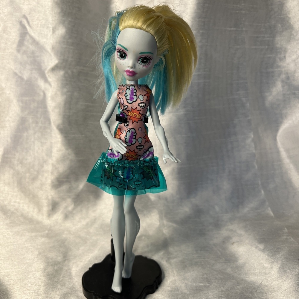 Monster High Lagoona Blue doll 2016 11" Skullette